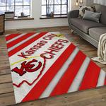 nfl kansas city chiefs football team logo sport carpet rectangle area rug for living room dark room kcc45