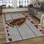 nfl kansas city chiefs football team logo sport carpet rectangle area rug for living room dark room kcc50