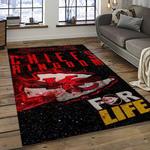 nfl kansas city chiefs football team logo sport carpet rectangle area rug for living room dark room kcc66