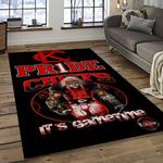 nfl kansas city chiefs football team logo sport carpet rectangle area rug for living room dark room kcc68