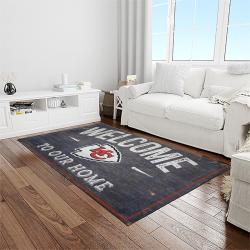 nfl kansas city chiefs football team logo sport carpet rectangle area rug for living room light room kcc34
