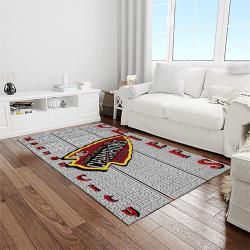 nfl kansas city chiefs football team logo sport carpet rectangle area rug for living room light room kcc50