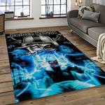 nfl las vegas raiders football team logo sport carpet rectangle area rug for living room dark room lvrd04