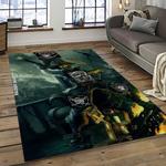 nfl las vegas raiders football team logo sport carpet rectangle area rug for living room dark room lvrd47