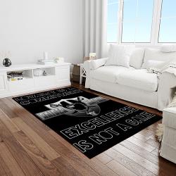 nfl las vegas raiders football team logo sport carpet rectangle area rug for living room light room lvrd55