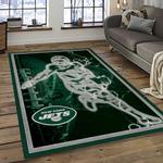 nfl new york jets football team logo sport carpet rectangle area rug for living room dark room nyj05