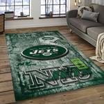 nfl new york jets football team logo sport carpet rectangle area rug for living room dark room nyj09