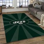 nfl new york jets football team logo sport carpet rectangle area rug for living room dark room nyj11