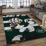 nfl new york jets football team logo sport carpet rectangle area rug for living room dark room nyj16