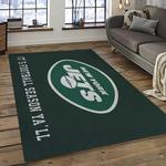 nfl new york jets football team logo sport carpet rectangle area rug for living room dark room nyj23