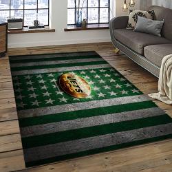 NFL New York Jets Rectangle Rug Personalized Non-Slip Carpet Gift For Football Fans NYJ44