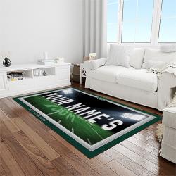 nfl new york jets football team logo sport carpet rectangle area rug for living room light room nyj02
