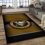 nhl boston bruins hockey team logo sport carpet rectangle area rug for living room dark room bb22