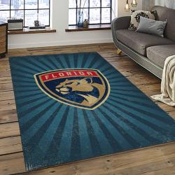 NHL Florida Panthers Rectangle Rug Personalized Non-Slip Carpet Gift For Ice Hockey Fans FP03