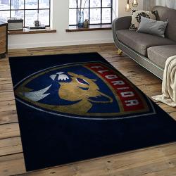 NHL Florida Panthers Rectangle Rug Personalized Non-Slip Carpet Gift For Ice Hockey Fans FP42