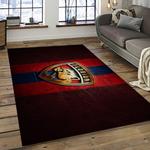 nhl florida panthers hockey team logo sport carpet rectangle area rug for living room dark room fp43