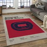 nhl florida panthers hockey team logo sport carpet rectangle area rug for living room dark room fp45