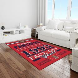 nhl florida panthers hockey team logo sport carpet rectangle area rug for living room light room fp09