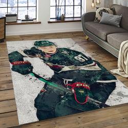 NHL Minnesota Wild Hockey Team Logo Sport Carpet Rectangle Area Rug For Living Room MW02
