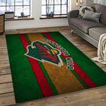 nhl minnesota wild hockey team logo sport carpet rectangle area rug for living room dark room mw18