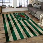 nhl minnesota wild hockey team logo sport carpet rectangle area rug for living room dark room mw39