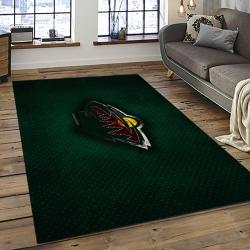 NHL Minnesota Wild Hockey Team Logo Sport Carpet Rectangle Area Rug For Living Room MW41