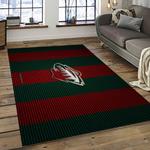 nhl minnesota wild hockey team logo sport carpet rectangle area rug for living room dark room mw43