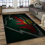 nhl minnesota wild hockey team logo sport carpet rectangle area rug for living room dark room mw46