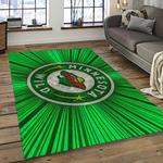 nhl minnesota wild hockey team logo sport carpet rectangle area rug for living room dark room mw52