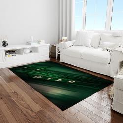 nhl minnesota wild hockey team logo sport carpet rectangle area rug for living room light room mw20