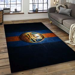 NHL New York Islanders Hockey Team Logo Sport Carpet Rectangle Area Rug For Living Room NYI103