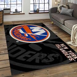 NHL New York Islanders Hockey Team Logo Sport Carpet Rectangle Area Rug For Living Room NYI11