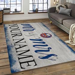 NHL New York Islanders Hockey Team Logo Sport Carpet Rectangle Area Rug For Living Room NYI20