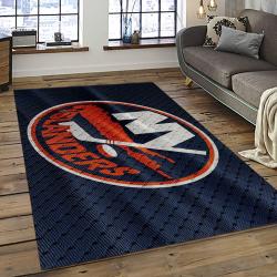 NHL New York Islanders Hockey Team Logo Sport Carpet Rectangle Area Rug For Living Room NYI40