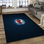 nhl new york islanders hockey team logo sport carpet rectangle area rug for living room dark room nyi60