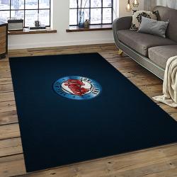 NHL New York Islanders Hockey Team Logo Sport Carpet Rectangle Area Rug For Living Room NYI60
