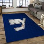 nhl new york islanders hockey team logo sport carpet rectangle area rug for living room dark room nyi66
