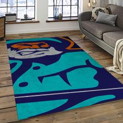 NHL New York Islanders Hockey Team Logo Sport Carpet Rectangle Area Rug For Living Room NYI67