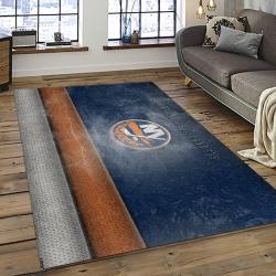 NHL New York Islanders Hockey Team Logo Sport Carpet Rectangle Area Rug For Living Room NYI71