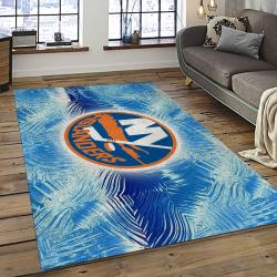 NHL New York Islanders Hockey Team Logo Sport Carpet Rectangle Area Rug For Living Room NYI76