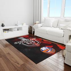 nhl new york islanders hockey team logo sport carpet rectangle area rug for living room light room nyi64