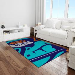 nhl new york islanders hockey team logo sport carpet rectangle area rug for living room light room nyi67