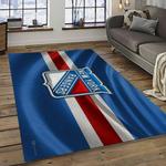 nhl new york rangers hockey team logo sport carpet rectangle area rug for living room dark room nyr02