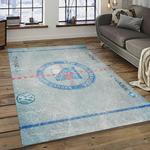 nhl new york rangers hockey team logo sport carpet rectangle area rug for living room dark room nyr43