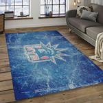 nhl new york rangers hockey team logo sport carpet rectangle area rug for living room dark room nyr44
