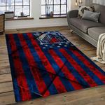 nhl new york rangers hockey team logo sport carpet rectangle area rug for living room dark room nyr51
