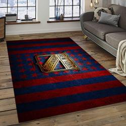 NHL New York Rangers Hockey Team Logo Sport Carpet Rectangle Area Rug For Living Room NYR68