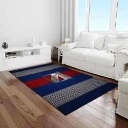 nhl new york rangers hockey team logo sport carpet rectangle area rug for living room light room nyr18
