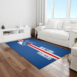 nhl new york rangers hockey team logo sport carpet rectangle area rug for living room light room nyr22