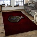nhl ottawa senators hockey team logo sport carpet rectangle area rug for living room dark room os38